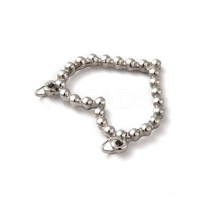 Tarnish Resistant 304 Stainless Steel Connector Charms STAS-M311-15P-1