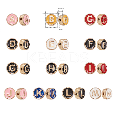 Alloy Enamel Beads ENAM-CJ0001-22-1