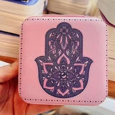 PU Leather Jewelry Box WICR-PW0011-24-34-1