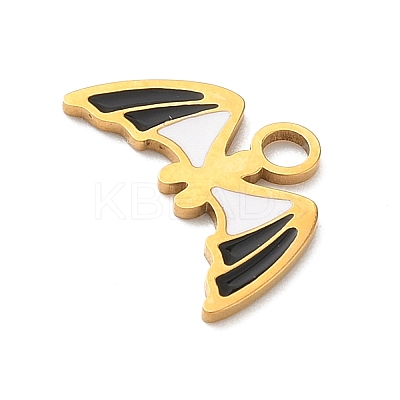 304 Stainless Steel Enamel Halloween Theme Pendants STAS-Z164-03G-04-1