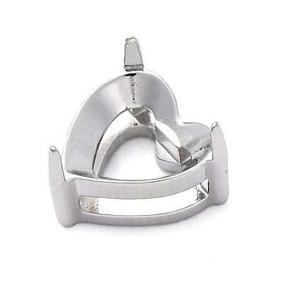 304 Stainless Steel Rhinestone Claw Settings STAS-U042-05B-P-1