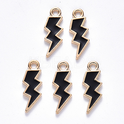 Alloy Enamel Pendants ENAM-N054-025B-1