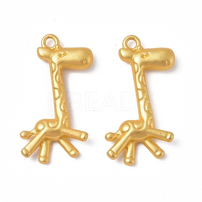 Rack Plating Alloy Pendants PALLOY-I215-24G-1