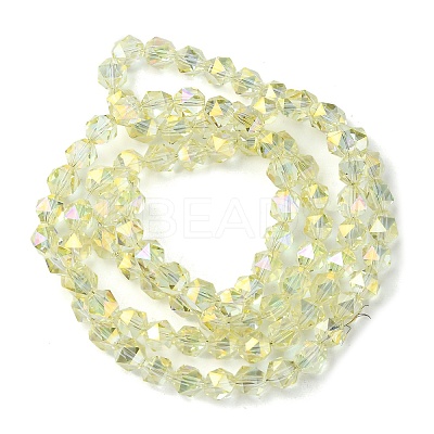 Electroplate Glass Beads Strands EGLA-K061-07A-FR03-1