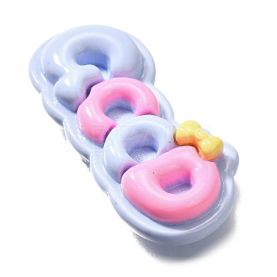 Opaque Resin Cabochons LS-RESI-D275-02F-1
