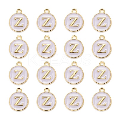 Golden Plated Alloy Charms X-ENAM-S118-01Z-1