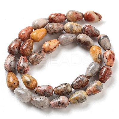 Natural Crazy Agate Beads Strands G-B106-A14-01-1
