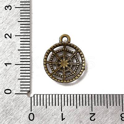 Tibetan Style Alloy Pendants PALLOY-D314-05AB-1