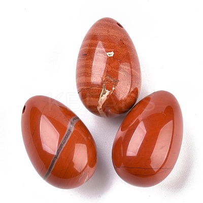 Natural Red Jasper Pendants X-G-P438-E-04-1