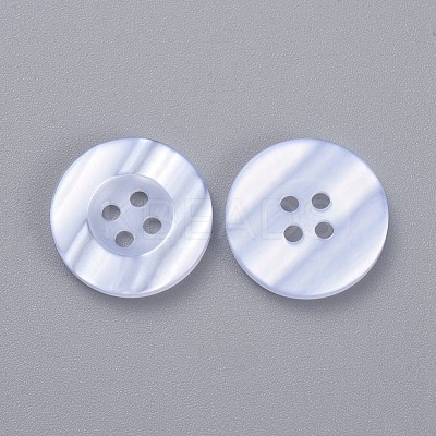 4-Hole Plastic Buttons BUTT-S020-11-18mm-1