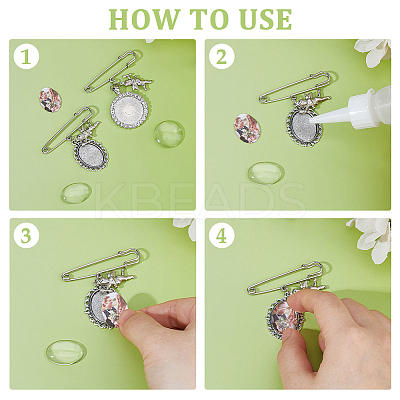 Iron Brooch JEWB-FH00015-1