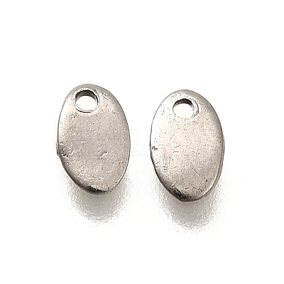304 Stainless Steel Stamping Blank Tag Charms STAS-F311-03P-1