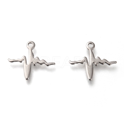 Non-Tarnish 304 Stainless Steel Pendants LS-STAS-P266-09P-1