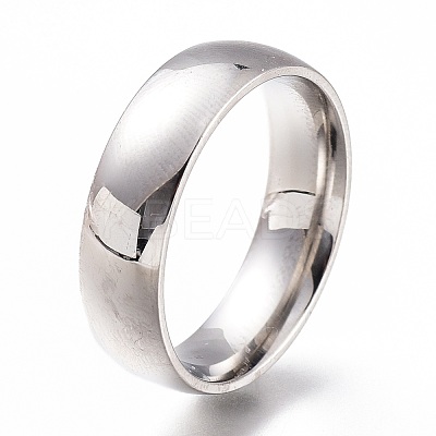 Tarnish Resistant 304 Stainless Steel Finger Rings RJEW-F110-13P-7-1