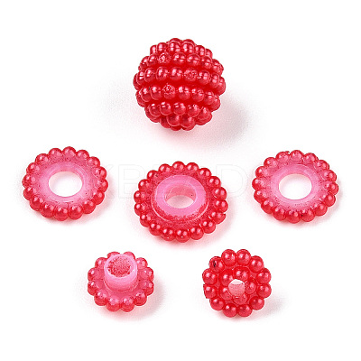 ABS Plastic Beads KY-T041-02-10MM-B-1