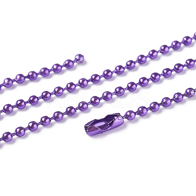 Iron Ball Bead Chains CH-E002-2.4mm-4A-1