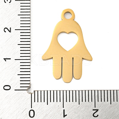 Ion Plating(IP) 304 Stainless Steel Pendants STAS-B056-16G-1