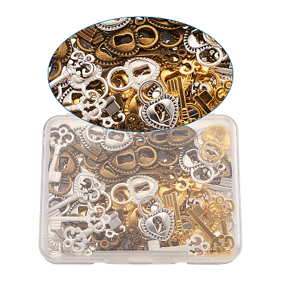 Tibetan Style Alloy Pendants TIBEP-TA0002-35-1