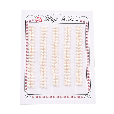 Grade 6A Natural Cultured Freshwater Pearl Beads PEAR-N018-6A-3540A-1