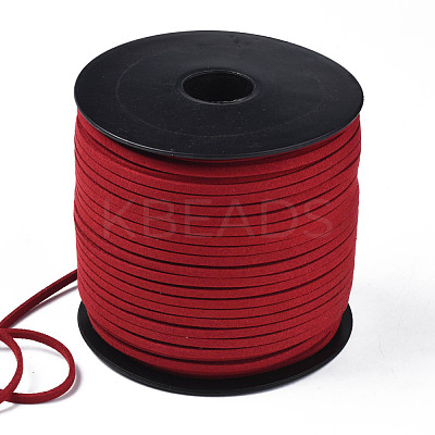 Eco-Friendly Faux Suede Cord LW-R007-3.0mm-1049-1