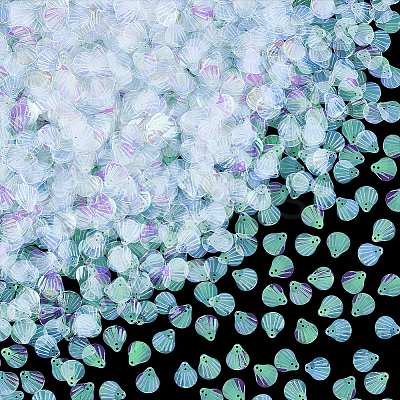 2000Pcs UV Plating Resin Charms RESI-NB0002-17A-1