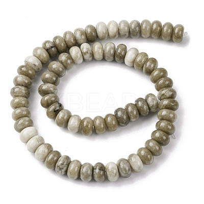 Dyed Natural White Jade Beads Strands X-G-G107-A32-01-1