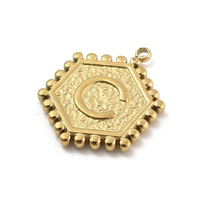 201 Stainless Steel Pendants STAS-R227-01D-G-1