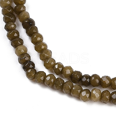 Natural White Jade Beads Strands G-Z069-01Y-1