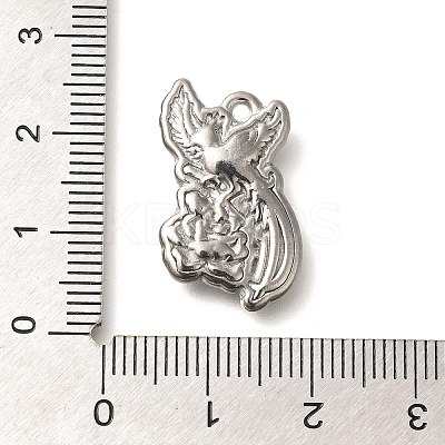 Anti-Tarnish 304 Stainless Steel Pendants STAS-I321-04P-1