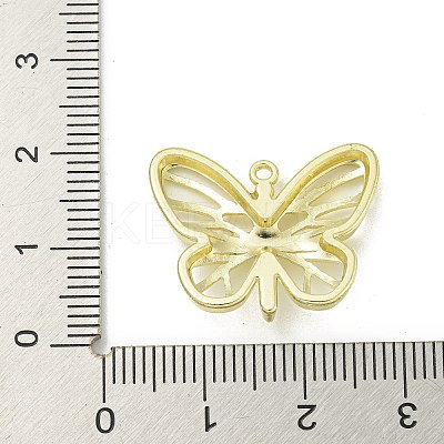 Alloy Rhinestone Pendants ENAM-I060-16G-1