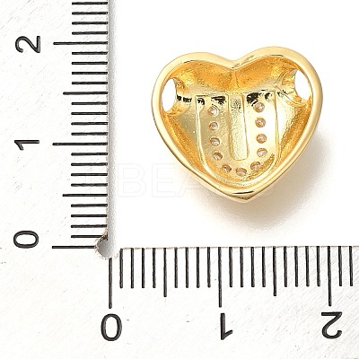 Rack Plating Brass Micro Pave Cubic Zirconia Pendants KK-I722-04G-U-1