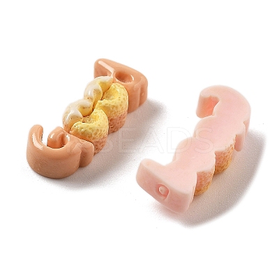 Cute Mini Cartoon Series Resin Cabochons CRES-I037-05E-1