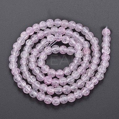 Crackle Glass Beads Strands GLAA-S192-B-006C-1