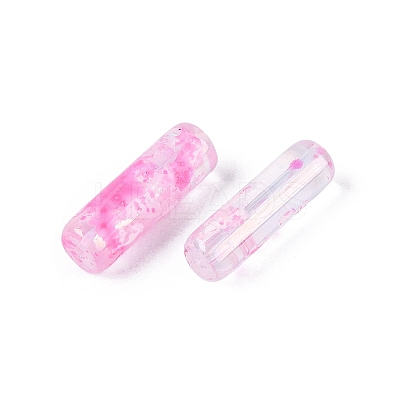 Picasso Transparent Glass Bugle Beads SEED-N010-02A-10-1