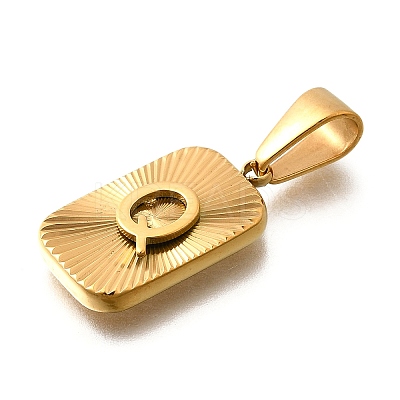 304 Stainless Steel Pendants STAS-S161-01Q-G-1