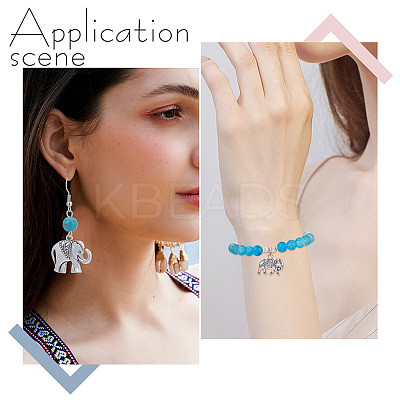56Pcs 4 Styles Alloy Pendants FIND-SC0007-96-1