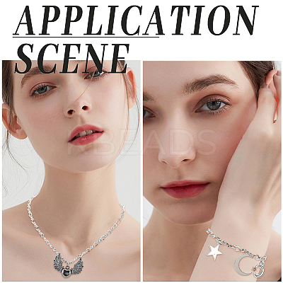 DIY Chain Necklace Barcelet Making Kit DIY-SC0022-12-1