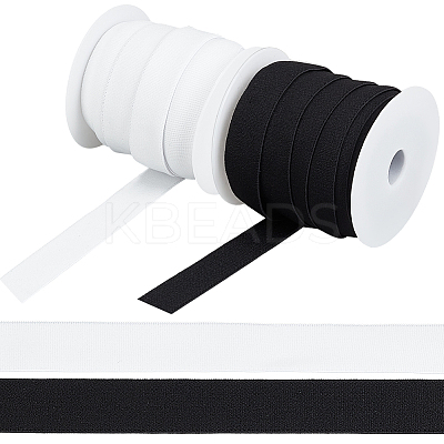 20 Yards 2 Colors Flat Nylon Elastic Cords OCOR-FG0002-40-1