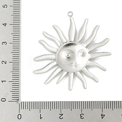 304 Stainless Steel Pendants STAS-L293-14P-1