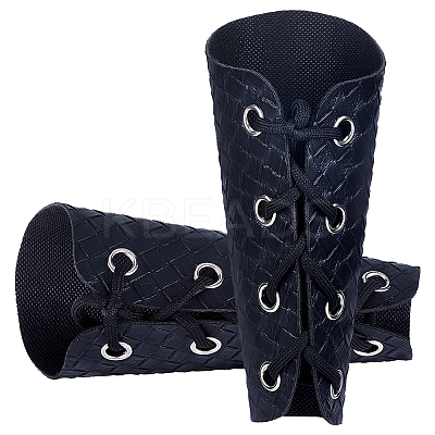 Adjustable Polyester Cord Bracelet AJEW-WH0010-50B-1