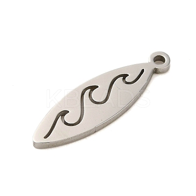 Non-Tarnish 304 Stainless Steel Pendants STAS-S123-03P-06-1