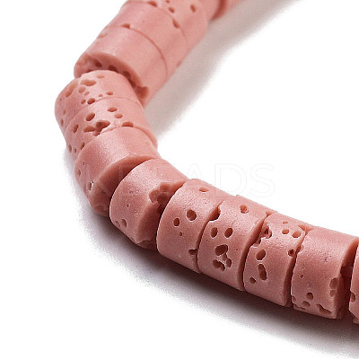 Natural Lava Rock Dyed Beads Strands G-K375-G09-01-1