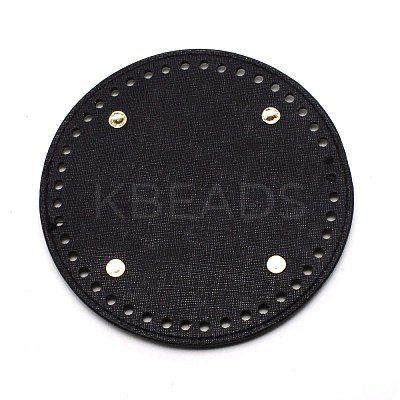 Imitation Leather Knitting Crochet Bags Bottom DIY-WH0302-38B-1