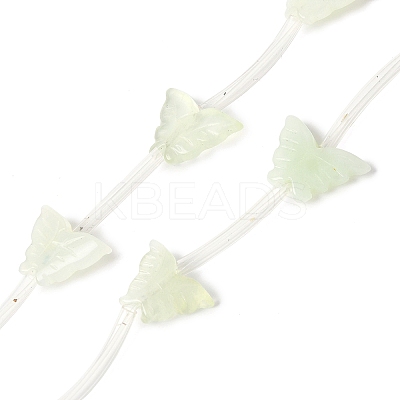 Natural New Jade Beads Strands G-B136-A01-1
