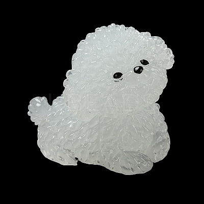 Dog Luminous Resin Display Decorations CRES-D022-02C-1