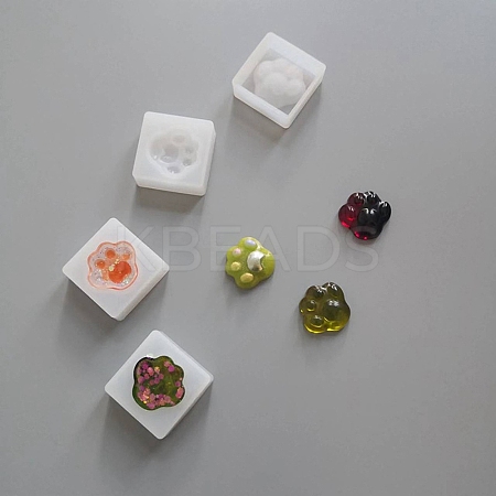 Paw Print Food Grade Silicone Molds LS-DIY-F147-03-1