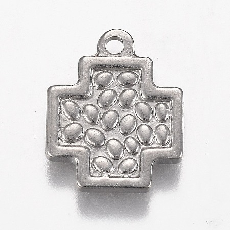 Tarnish Resistant 304 Stainless Steel Pendants STAS-Z012-25P-1