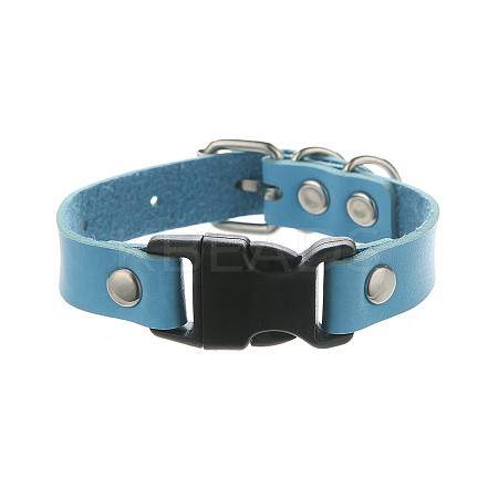 Imitation Leather & Alloy & Plastic Bracelets for Men Women FS-WG10CE2-11-1