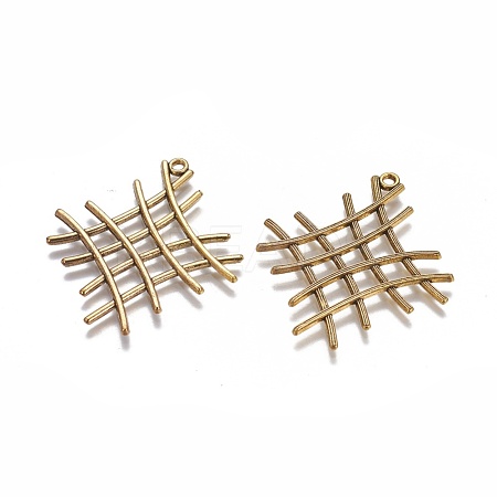 Tibetan Style Alloy Big Pendants GLF10304Y-1