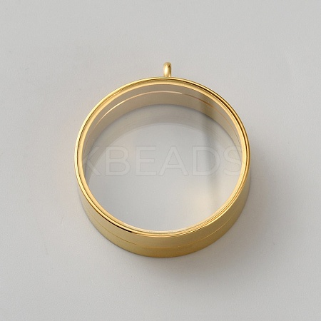 304 Stainless Steel Locket Pendants STAS-WH0033-77B-G-1